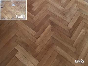 POUR UN PARQUET TOUT NEUF !